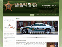 Tablet Screenshot of bradfordsheriff.org